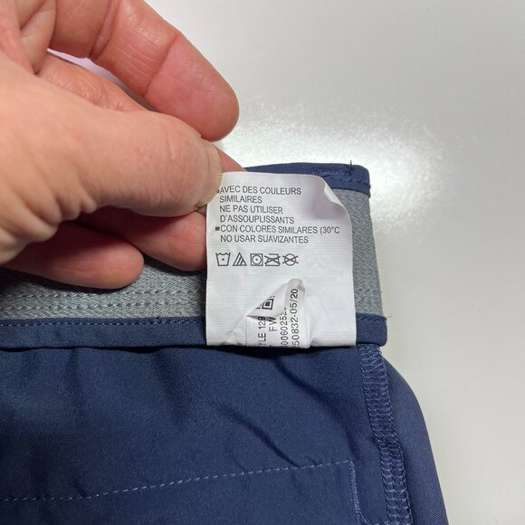 UA Under Armour Size 4 Fitted Heatgear Golf Shorts Blue Zip Fly - Picture 8 of 9